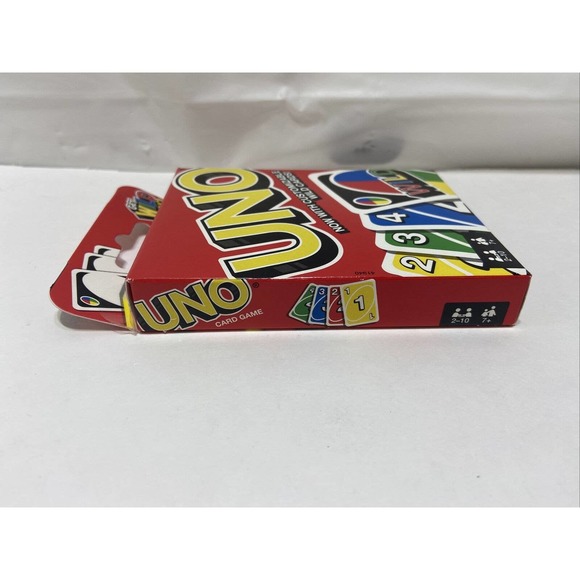 Classic Original UNO Card Game w/Customizable Wild Cards! NEW - Picture 3 of 5
